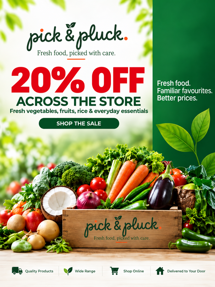 Special offers at Pick & Pluck